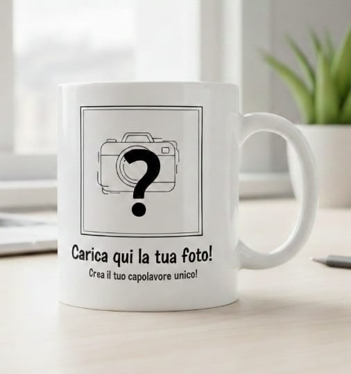 Tazza personalizzata con la tua foto,immagine e dedica
